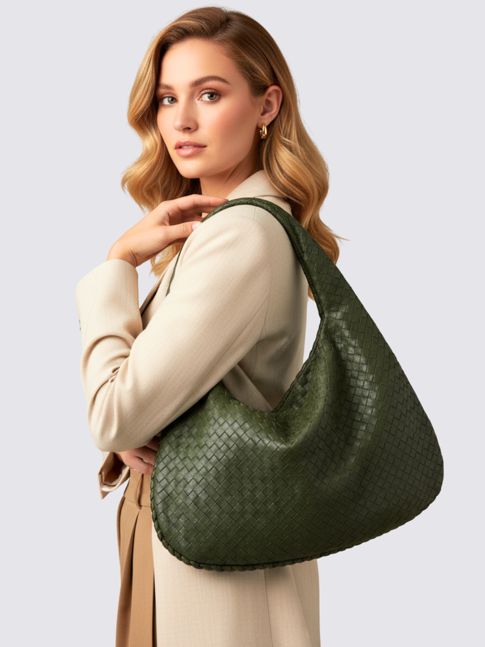 Średnia torba Bogota - Khaki