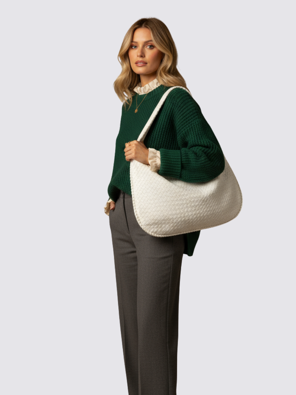 Średnia torba Bogota - Khaki