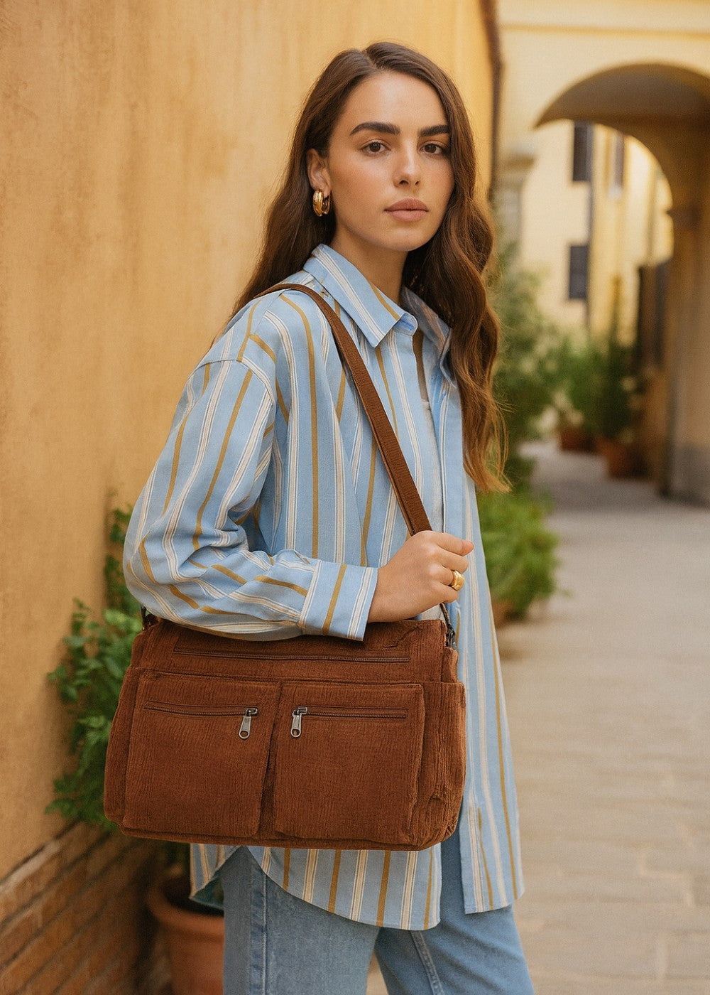 Kanna - Torebka na ramię typu crossbody